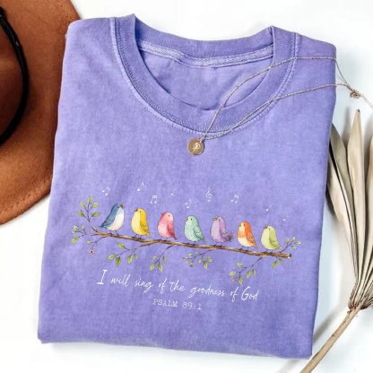 Magmoo I Will Sing of the Goodness of God T-shirt