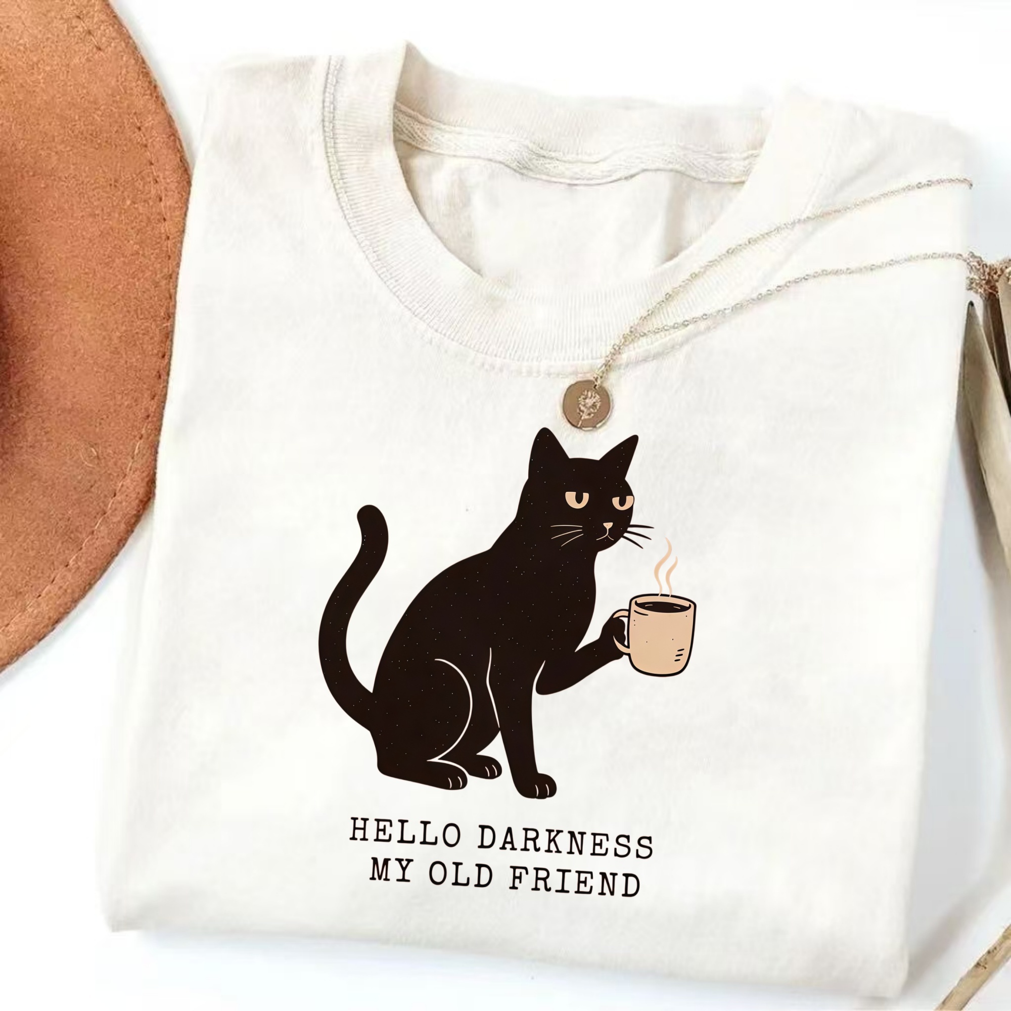 Magmoo Hello Darkness My Old Friend T-shirt