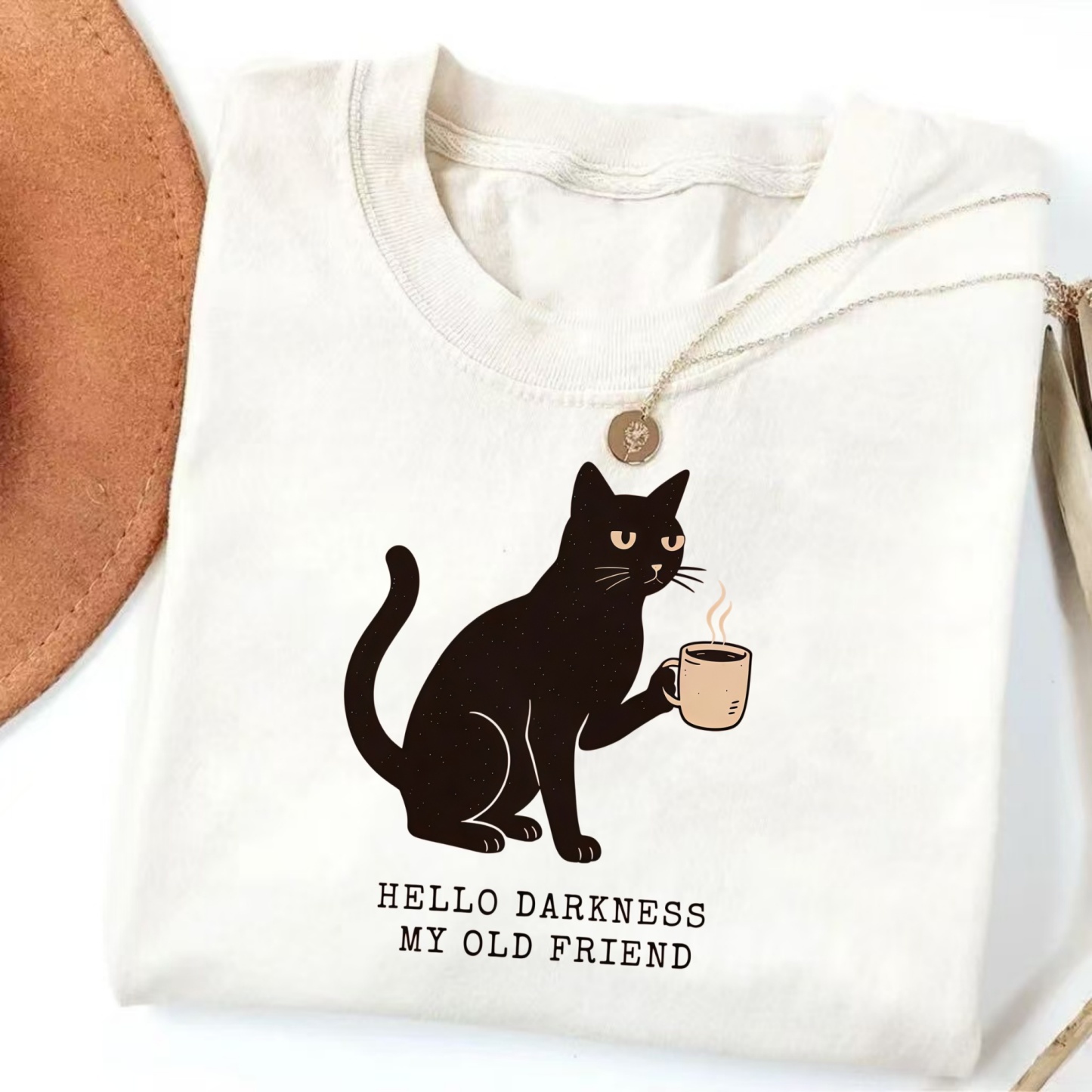 Magmoo Hello Darkness My Old Friend T-shirt