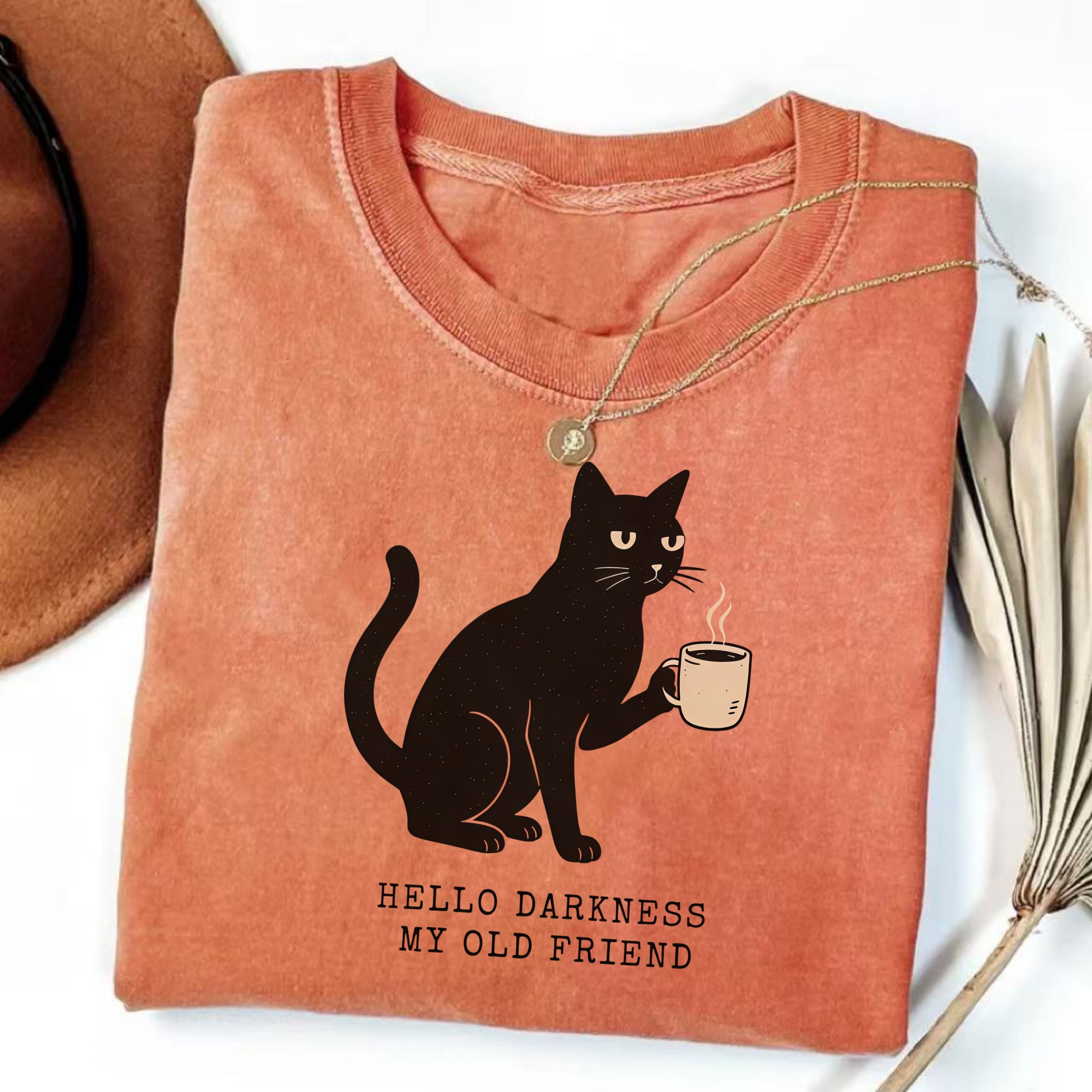 Magmoo Hello Darkness My Old Friend T-shirt