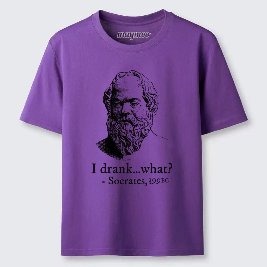Magmoo Socrates Big Question Classic T-shirt