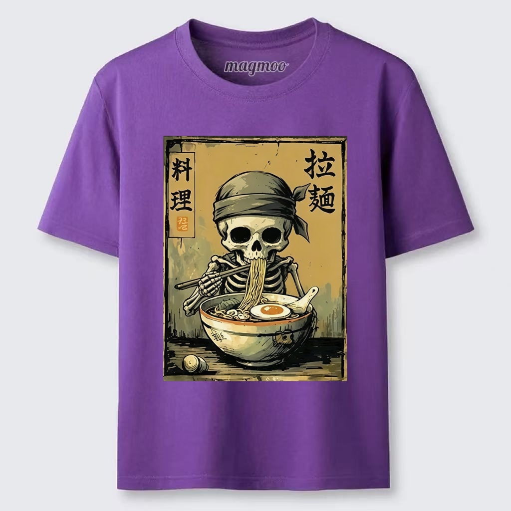 Magmoo Funny Skeleton Ramen Classic T-shirt