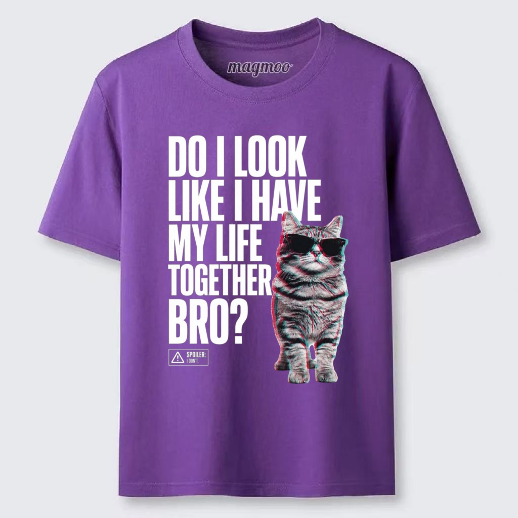 Magmoo Sarcastic Cool Cat Meme Classic T-shirt