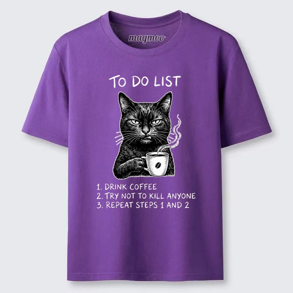 Magmoo Sassy Coffee Cat Classic T-shirt