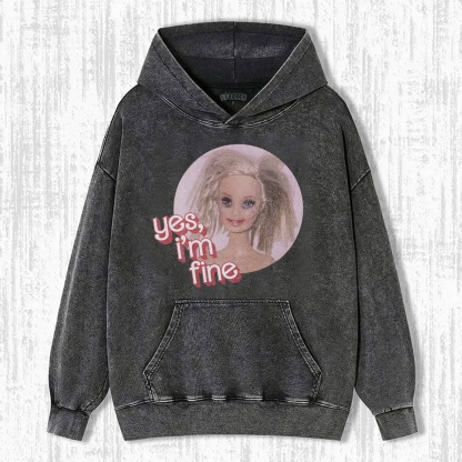 DOLL GIRL MEME SWEATSHIRTS & HOODIES-Magmoo