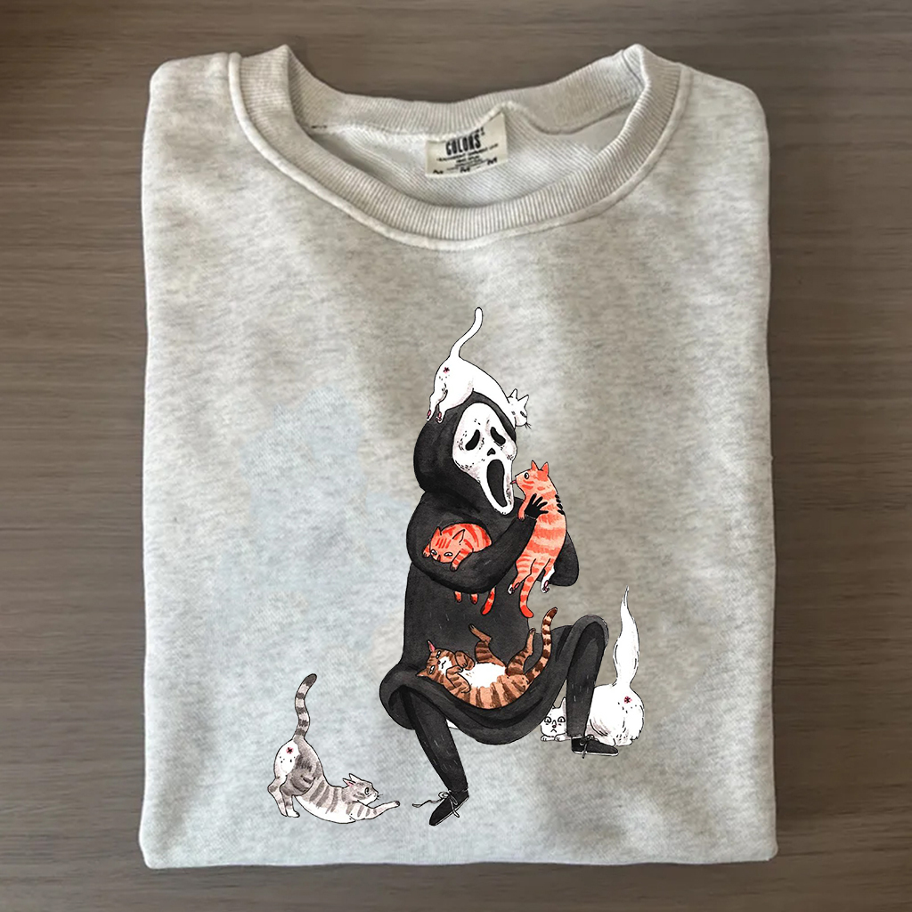 Funny Screams and Cats Shirt/Sweatshirt-Magmoo