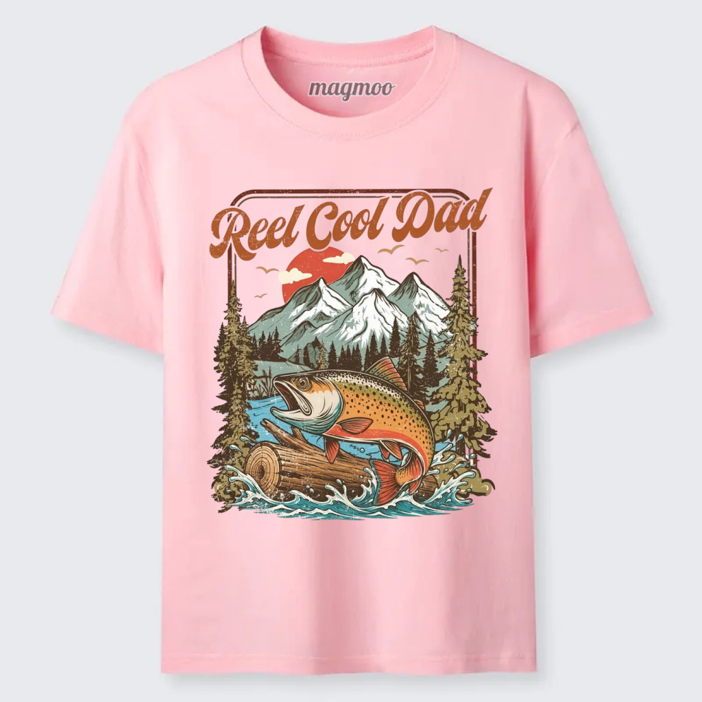Magmoo Reel Coll Dad T-shirt