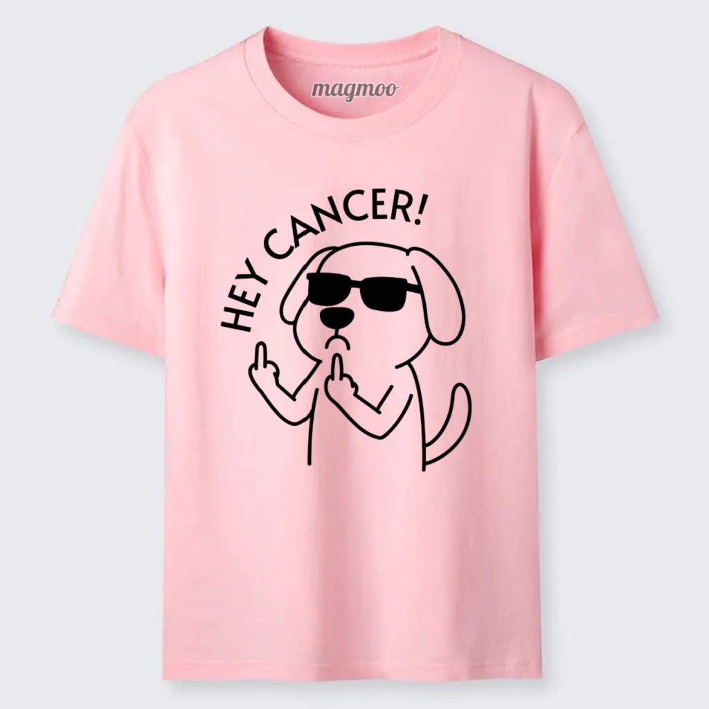 Magmoo Hey Dog Cancer T-shirt