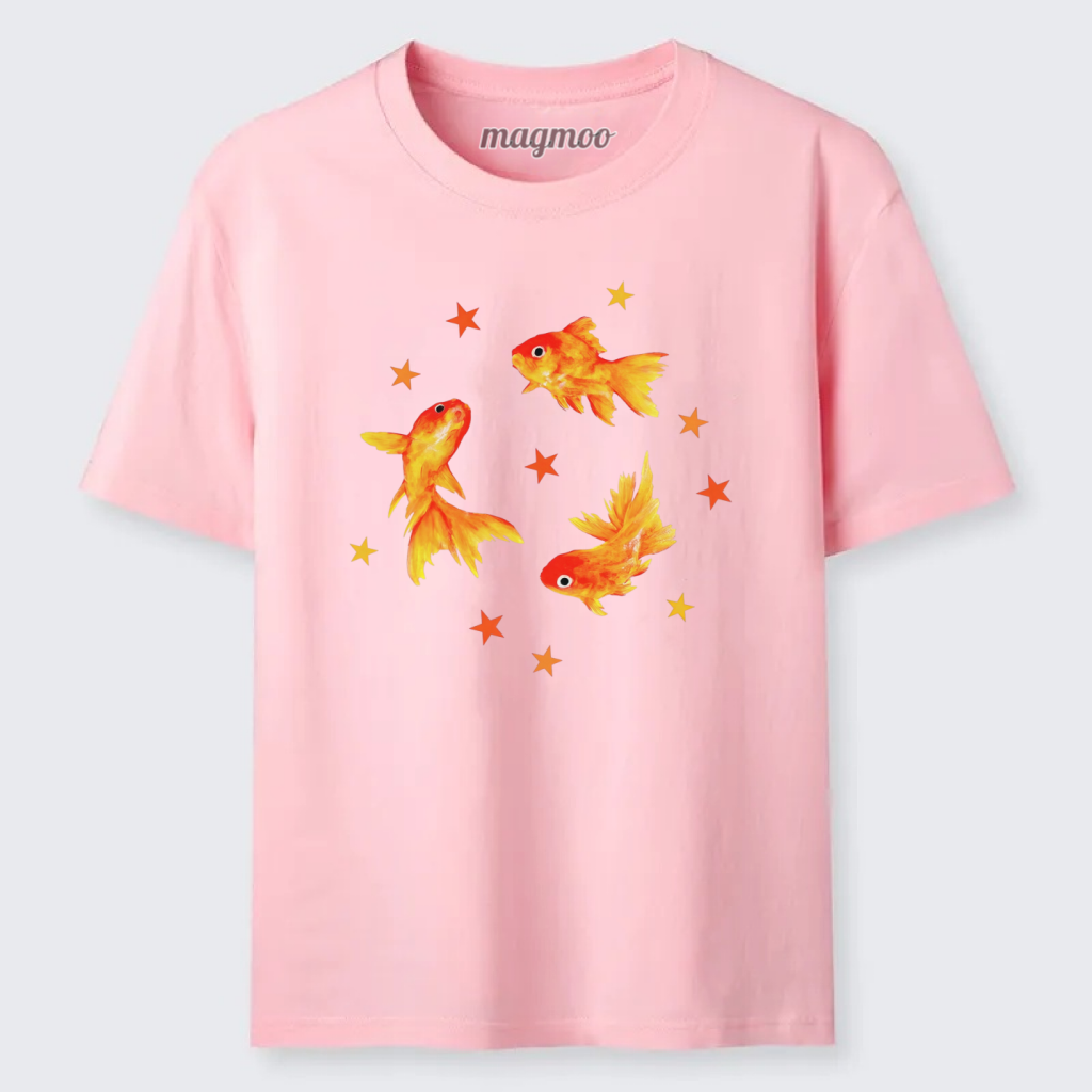 Magmoo Goldfish Trio T-shirt