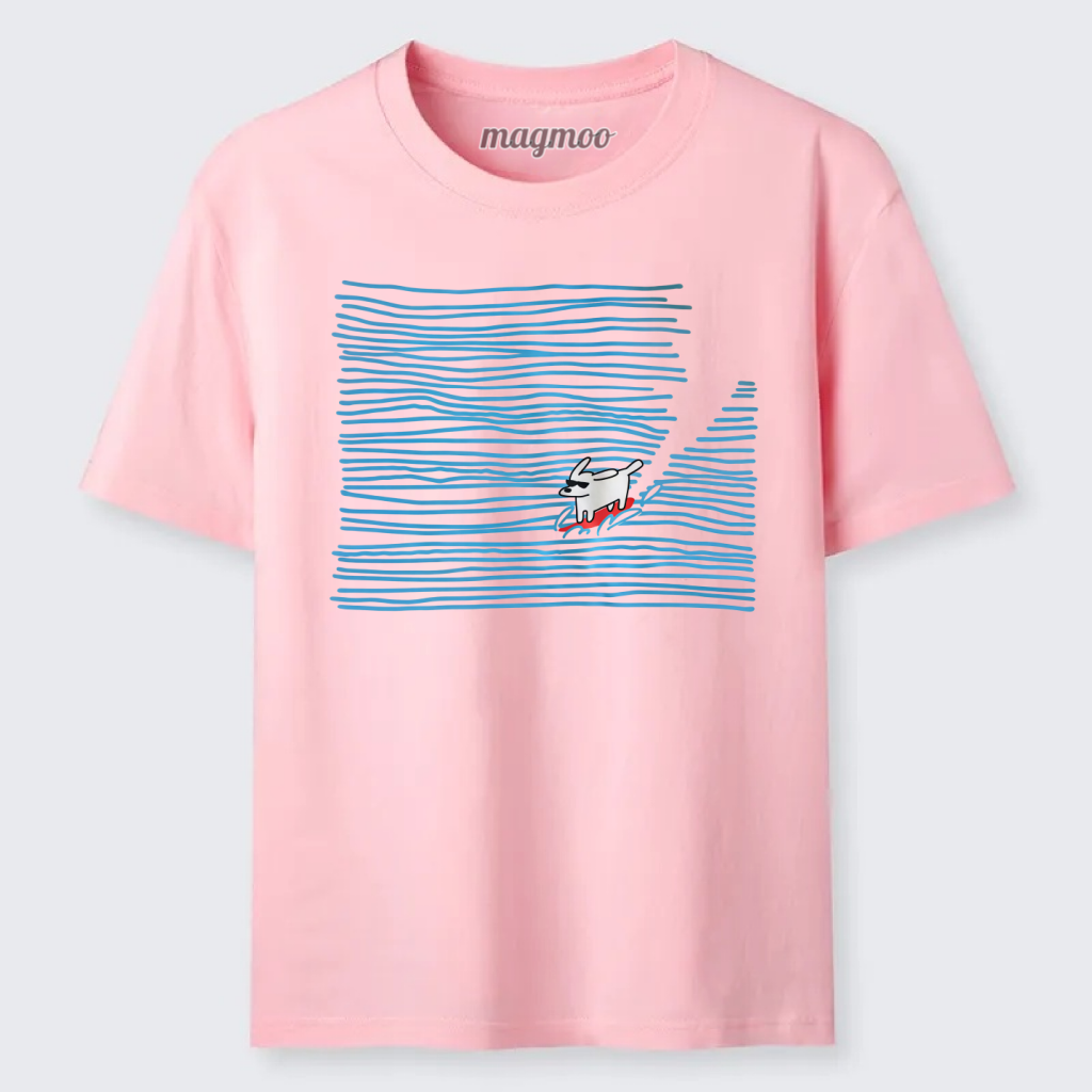Magmoo Wave Surf Dog T-shirt