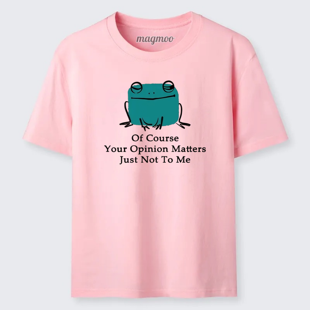 Magmoo Cool Frog Unbothered By Others Opinions Classic T-shirt