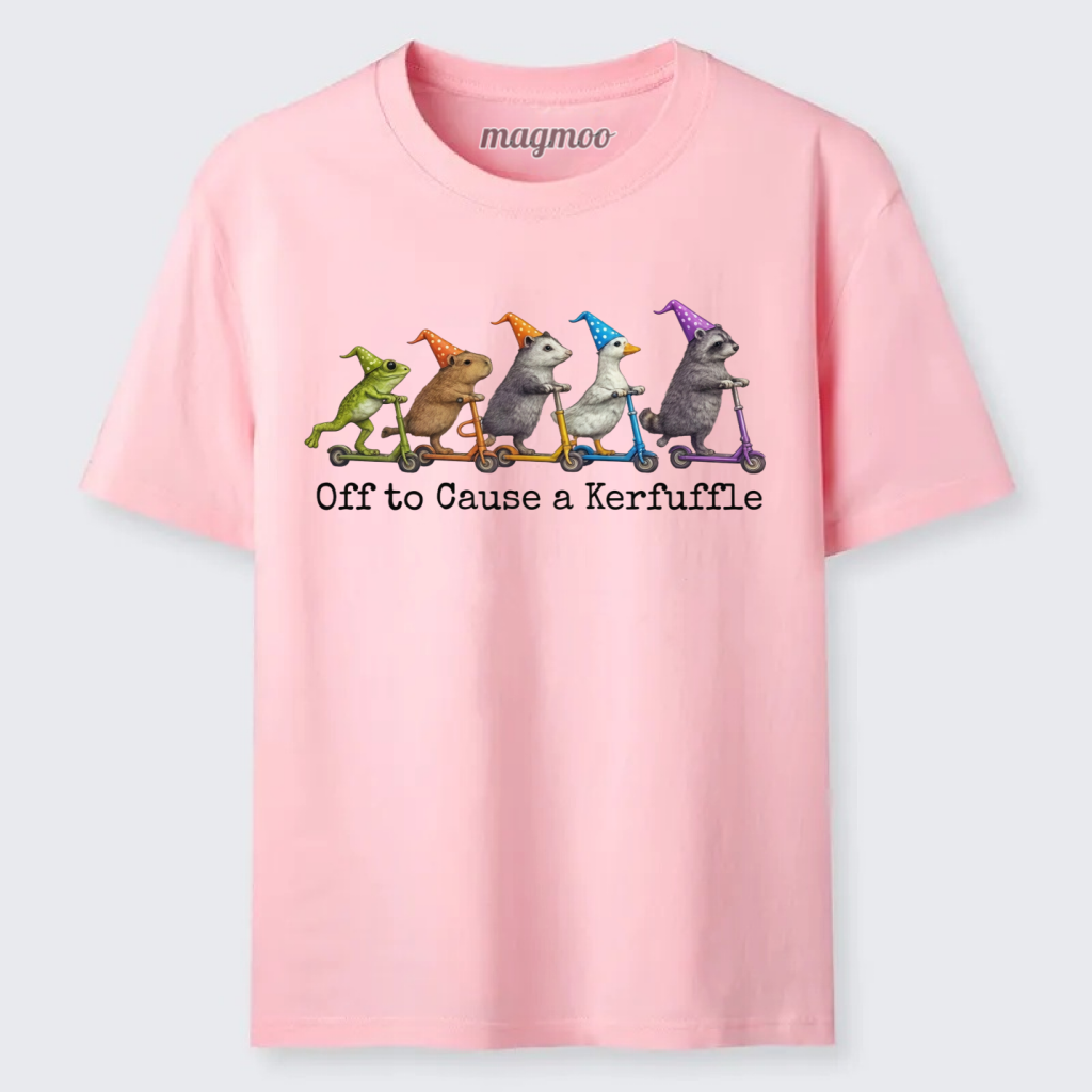 Magmoo Off To Cause A Kerfuffle Frog Classic T-shirt