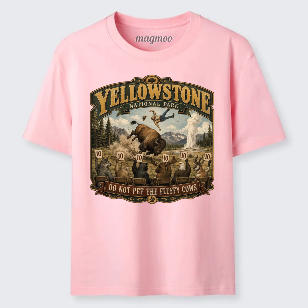 Magmoo Do Not Pet The Fluffy Cows Classic T-shirt