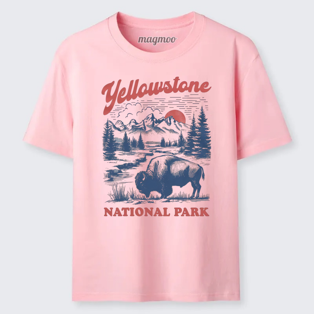Magmoo Yellowstone National Park Nature Classic T-shirt