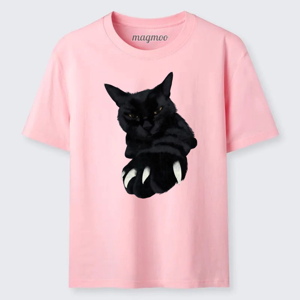 Magmoo Black Cat Claw Classic T-shirt