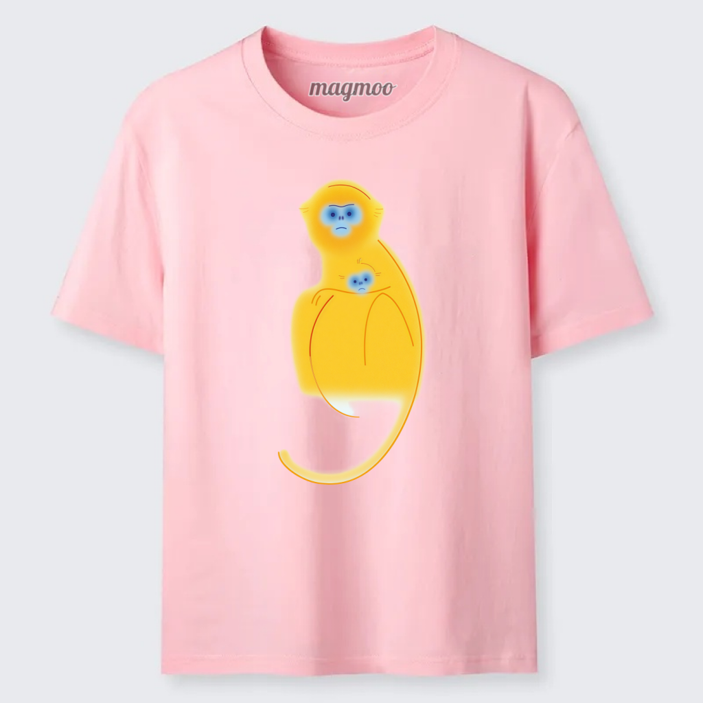 Magmoo Golden Mother Baby Monkey Classic T-shirt