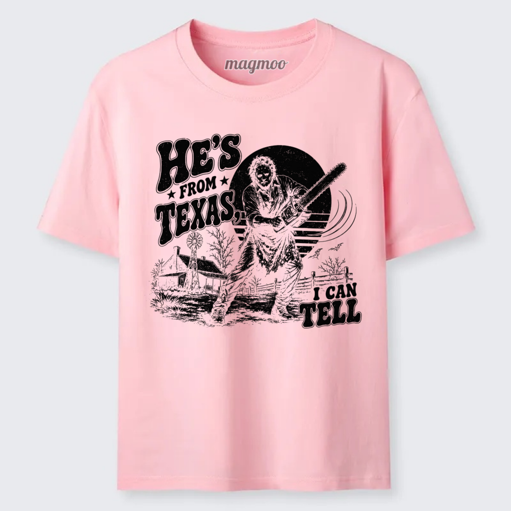 Magmoo He's From Texas I Can Tell Classic T-shirt