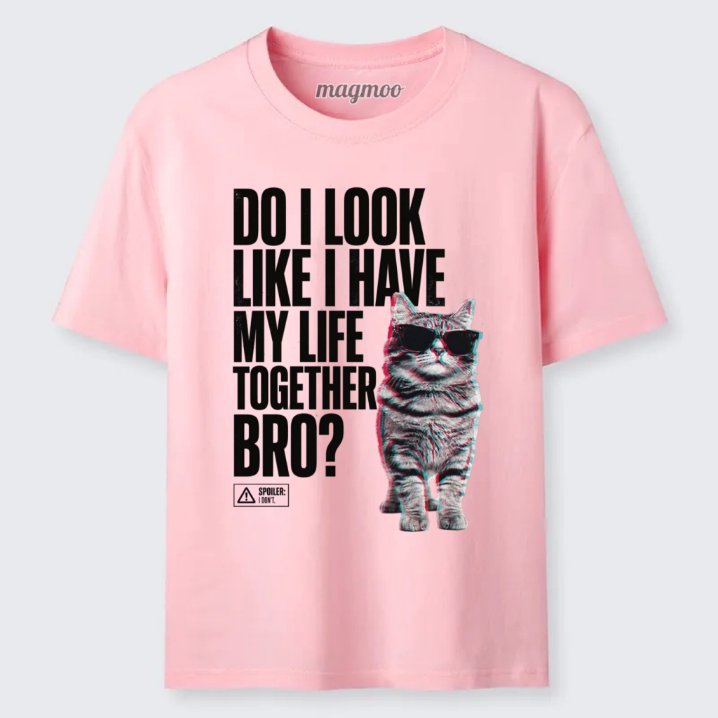 Magmoo Sarcastic Cool Cat Meme Classic T-shirt