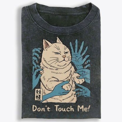 Personal Space Please - Grumpy Cat Retro Washed T-Shirt