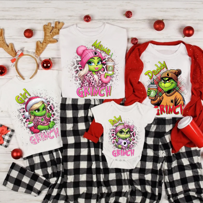 Christmas Family Leopard Matching Shirt Gift-Magmoo
