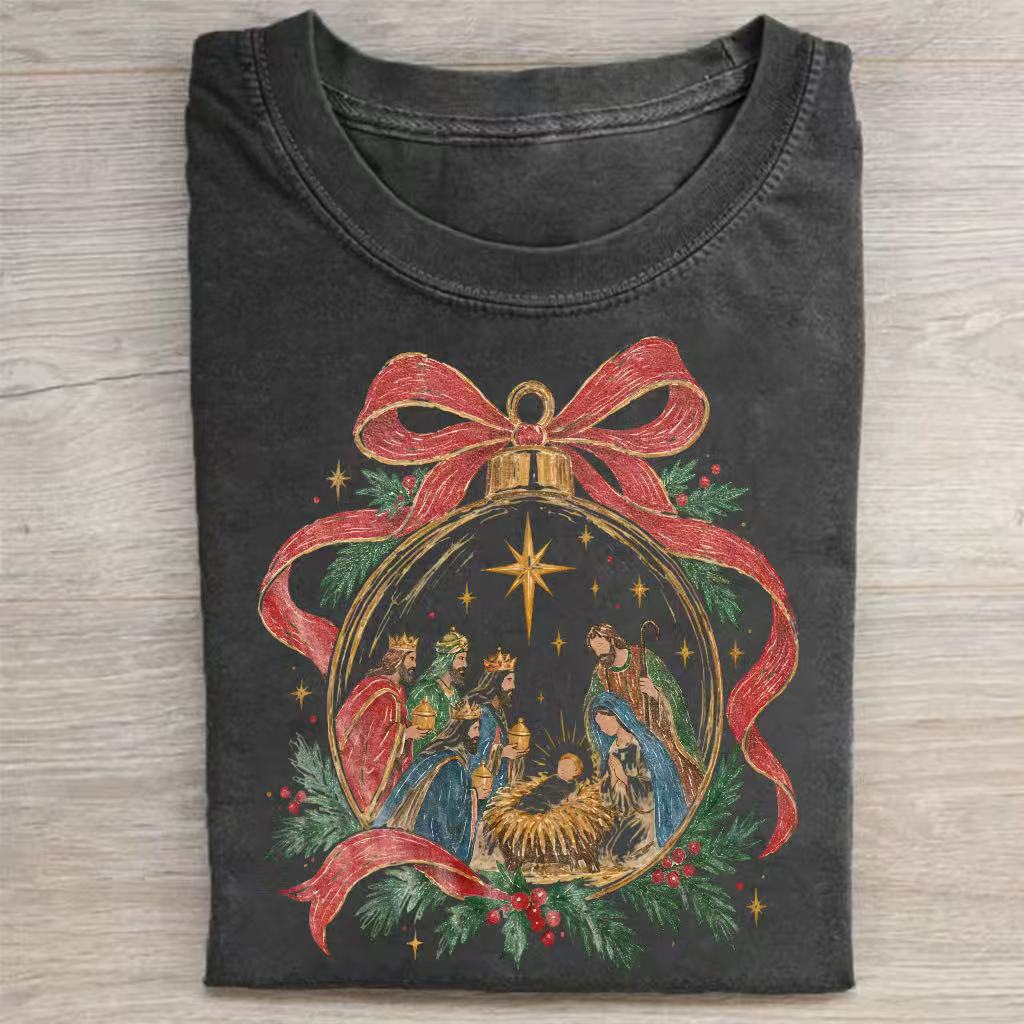 Nativity Christmas Ornament T‑Shirt