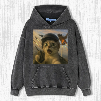 Vintage Pilot Cat T-shirt