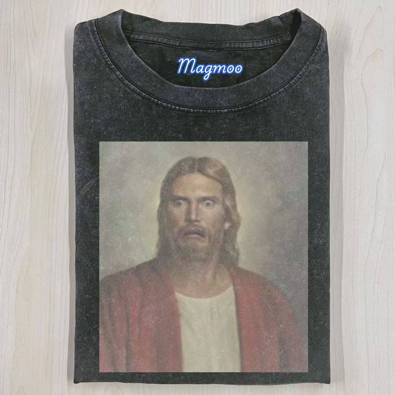 Retro Shocked Jesus T-shirt