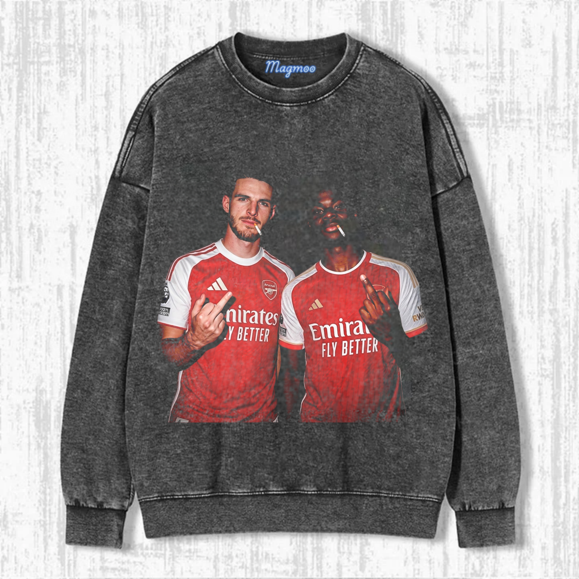 Washed Football Spirit Shirt