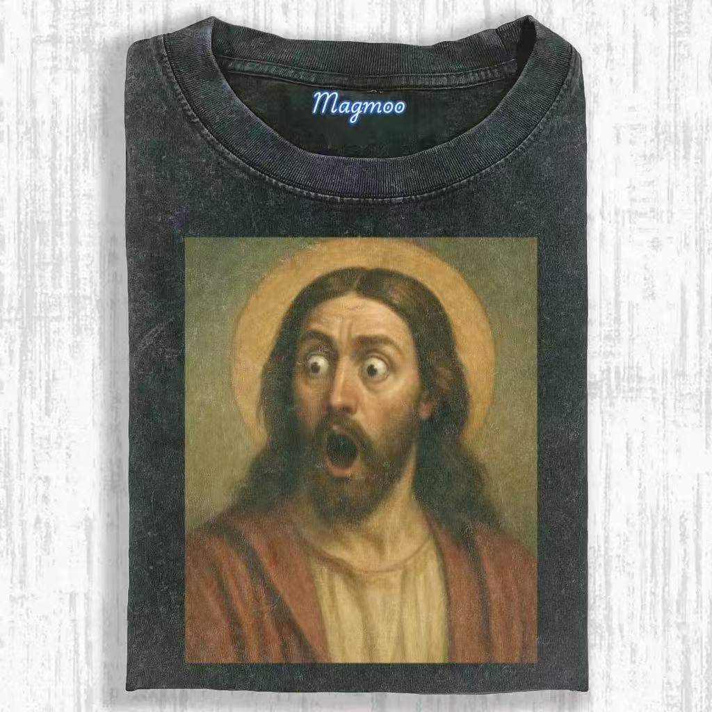 Vintage Shocked  Jesus T-shirt