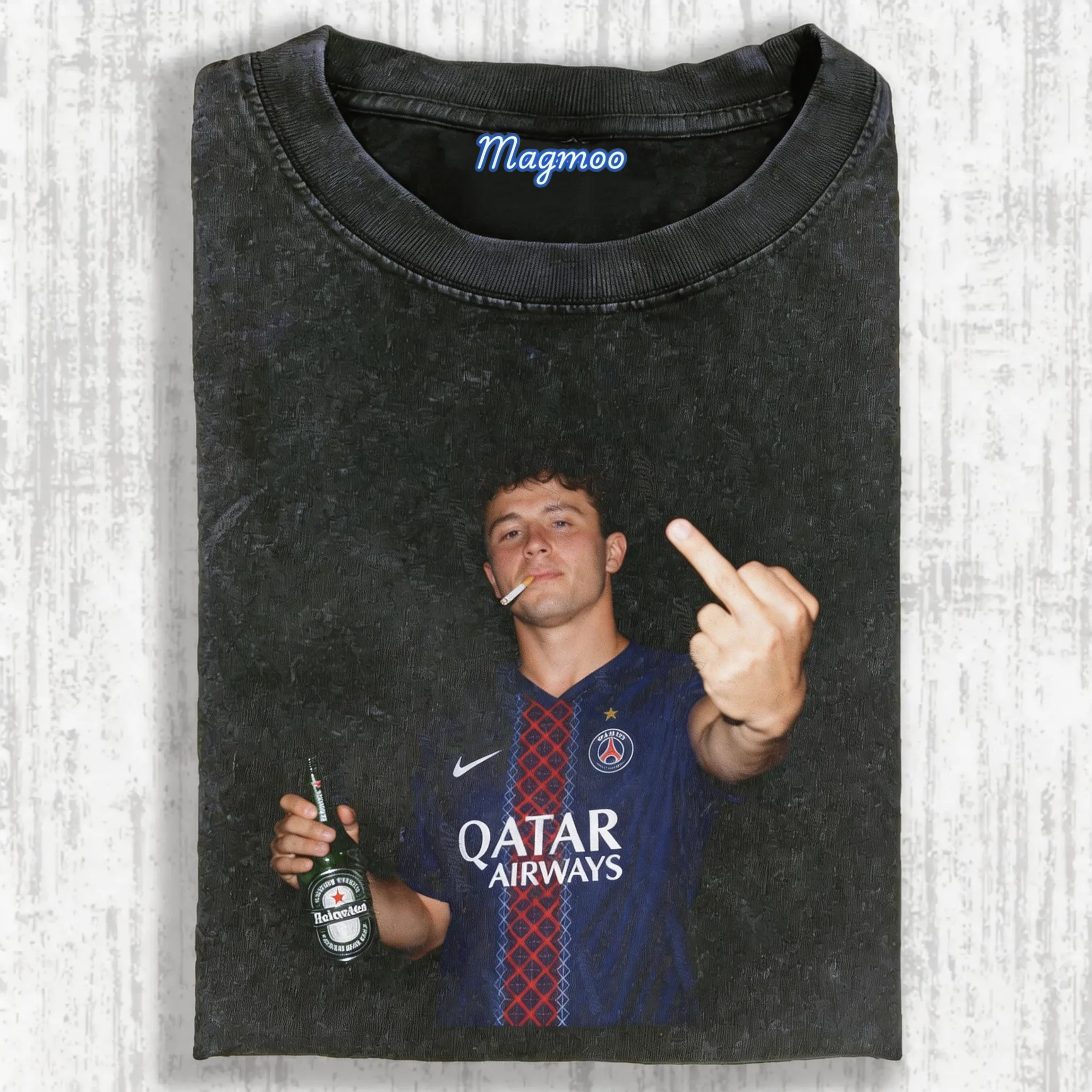 Washed Football Spirit Shirt