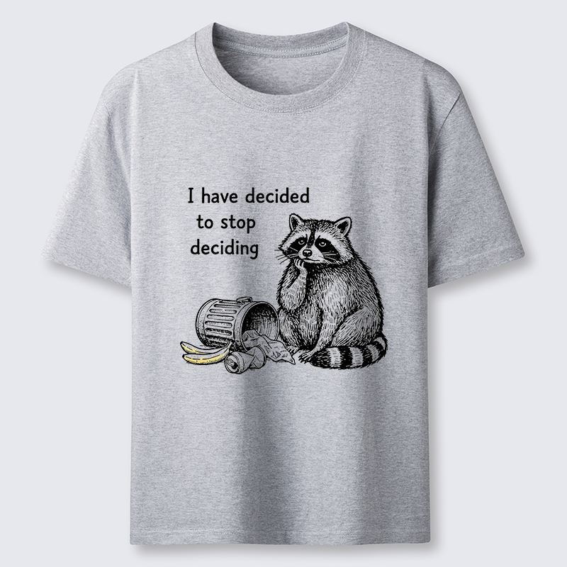 Magmoo Raccoon Stops Making Choices Classic T-Shirt