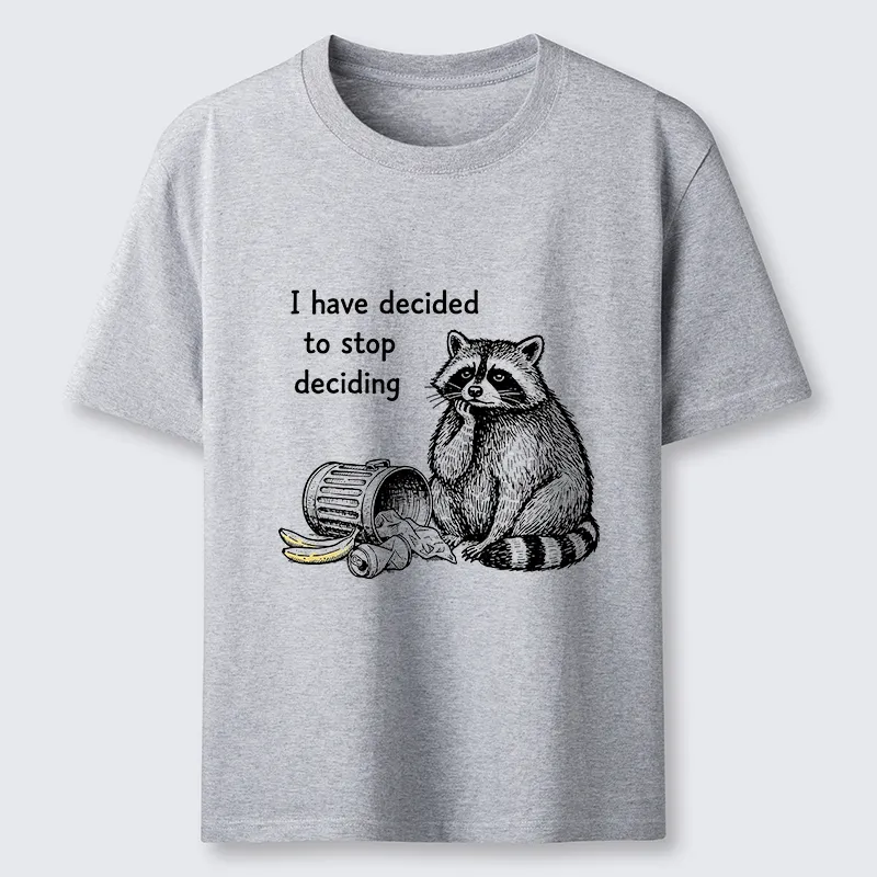 Magmoo Raccoon Stops Making Choices Classic T-Shirt
