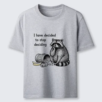 Magmoo Raccoon Stops Making Choices Classic T-Shirt