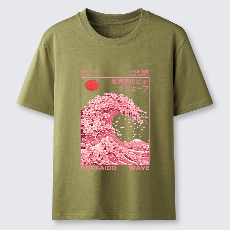 Magmoo Sakura Wave Classic T-Shirt-Magmoo