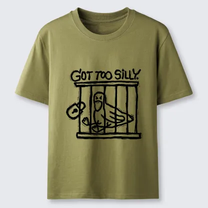 Magmoo Lock Up A Stupid Goose Classic T-Shirt-Magmoo