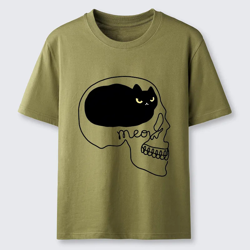 Magmoo All I Can Think About Is Cat Classic T-Shirt-Magmoo