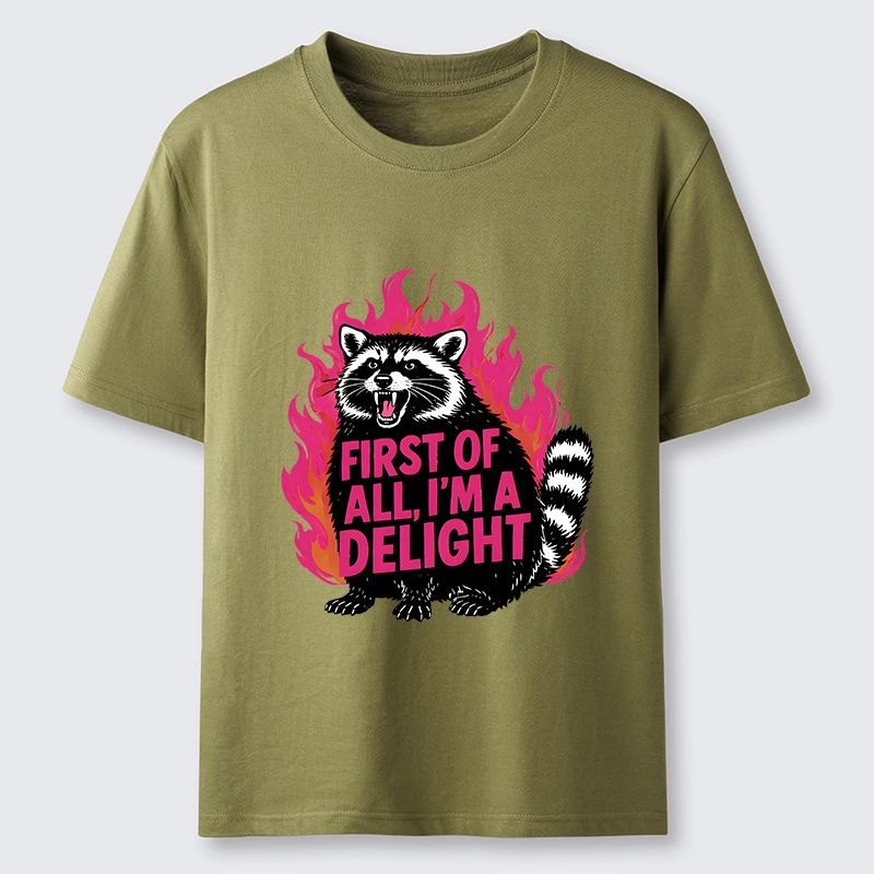 Magmoo Angry Raccoon Funny Classic T-Shirt