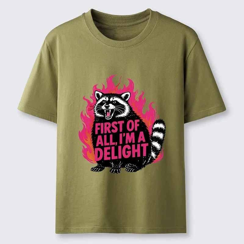 Magmoo Angry Raccoon Funny Classic T-Shirt