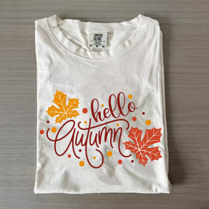 Hello Autumn T-Shirt-Magmoo