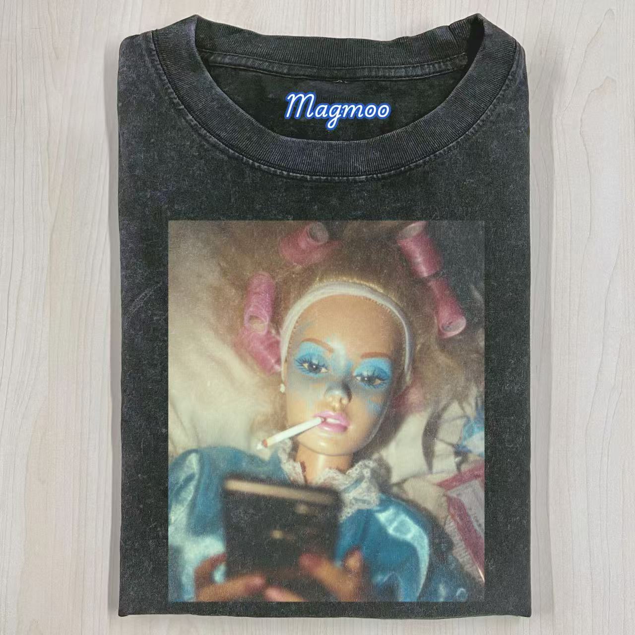 Funny Doll Face Girl Meme Shirt