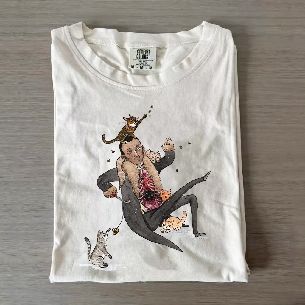 Horror Icons As Cat Lovers Shirt/Sweatshirt-Magmoo