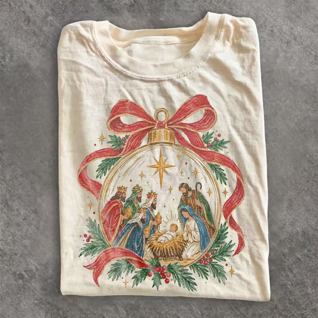 Nativity Christmas Ornament T‑Shirt