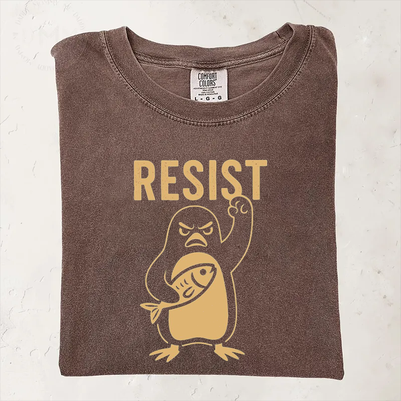 Penguins Resist T-shirt/Sweatshirt-Magmoo