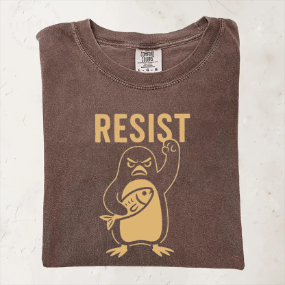 Penguins Resist T-shirt/Sweatshirt-Magmoo