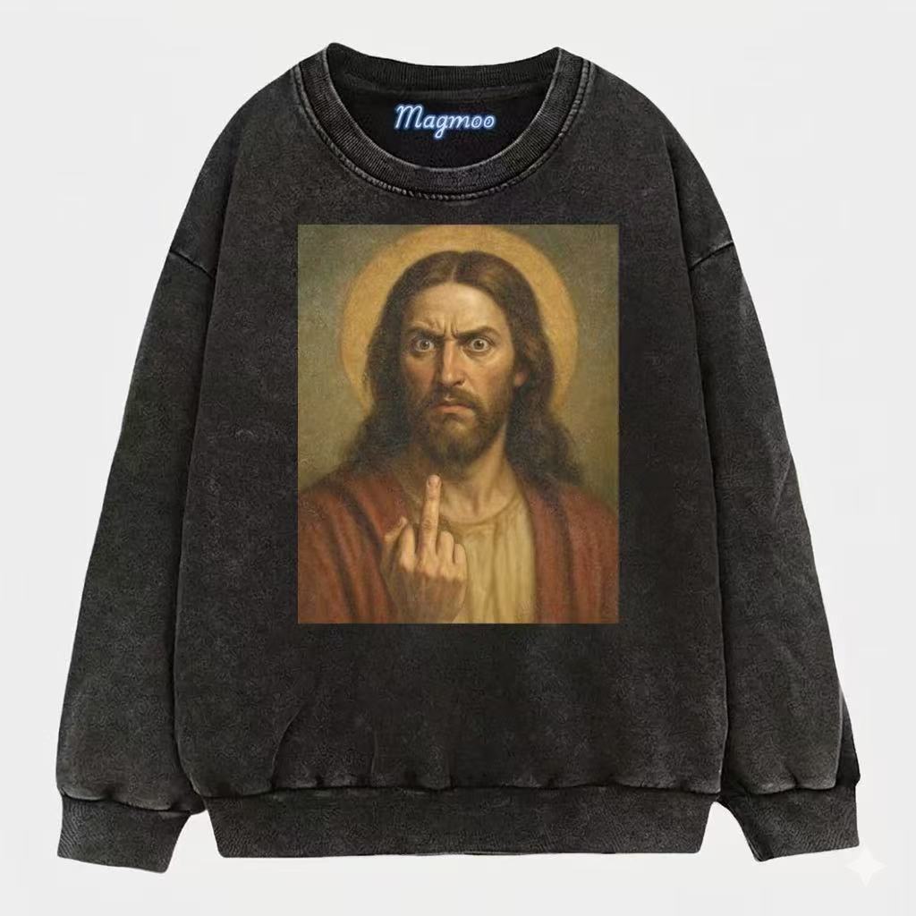 Vintage Angry Jesus T-shirt