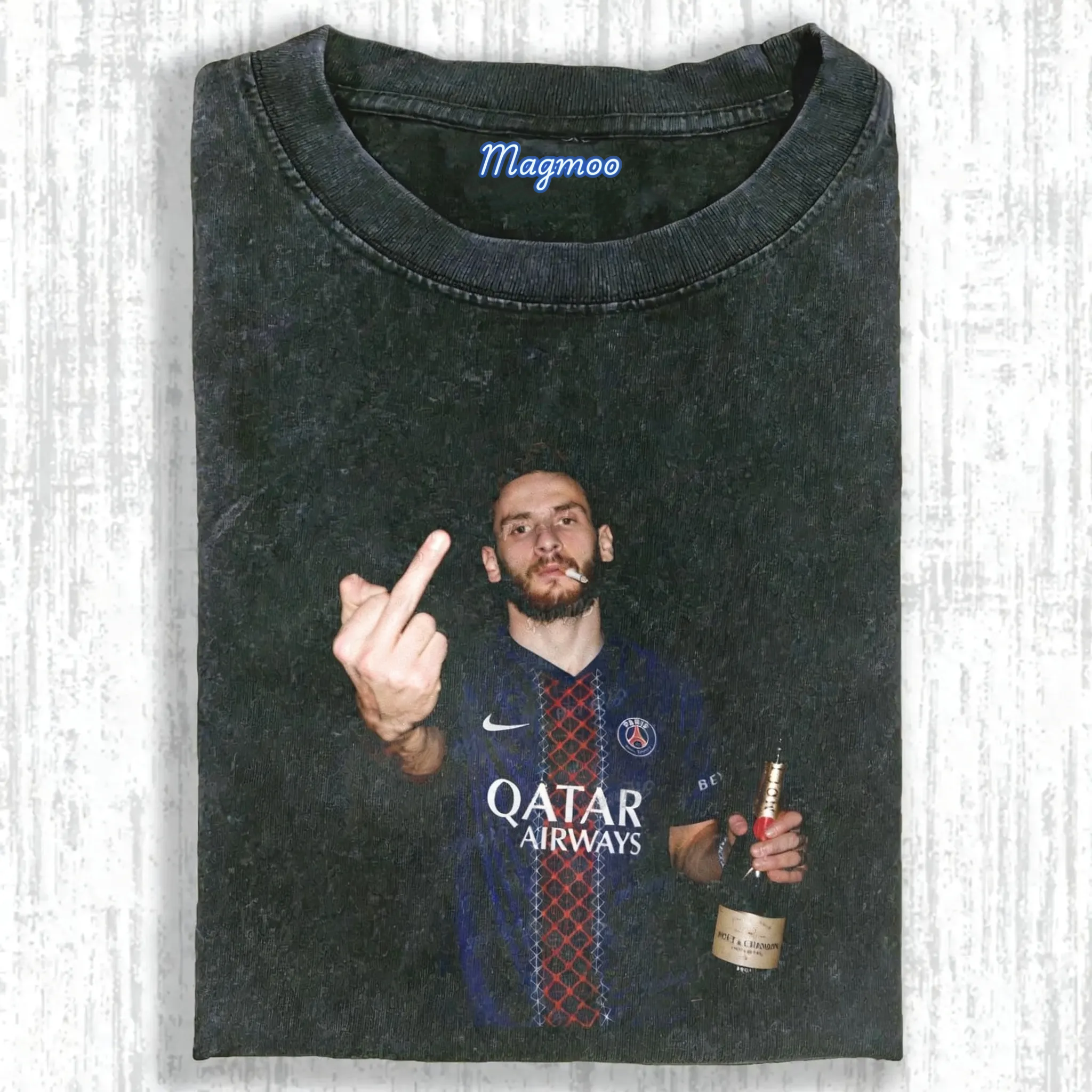Washed Football Spirit Shirt