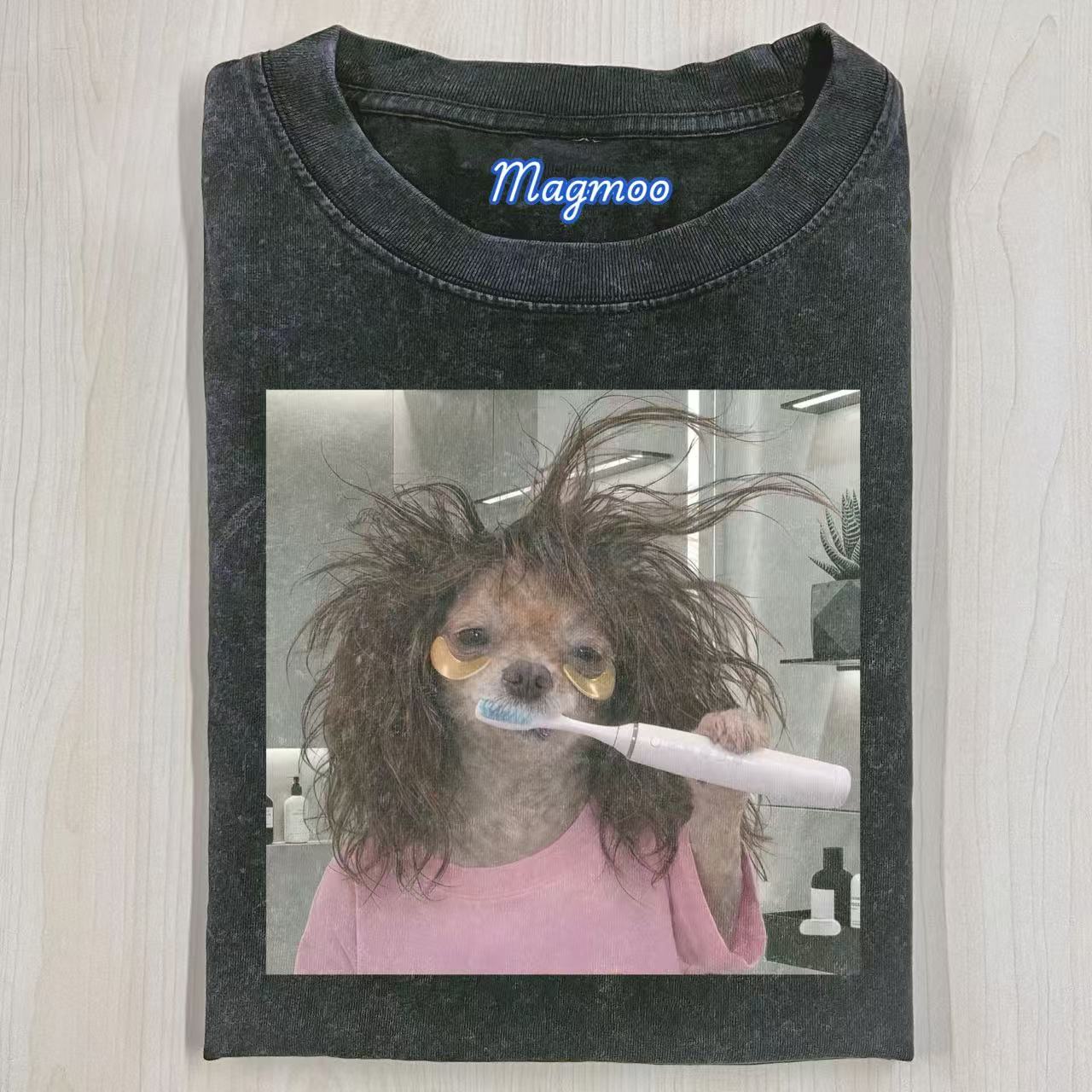 Morning Routine Chihuahua Shirt