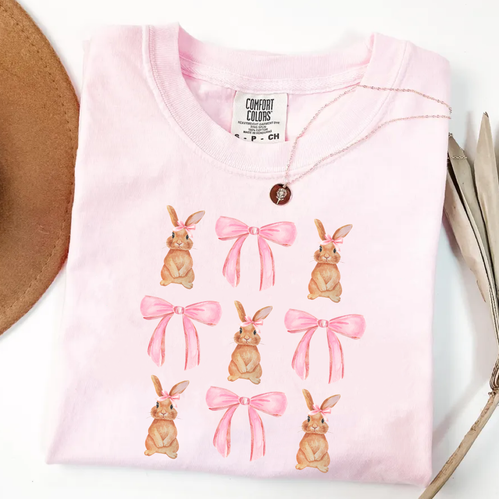 Coquette Bunny Easter T-shirt