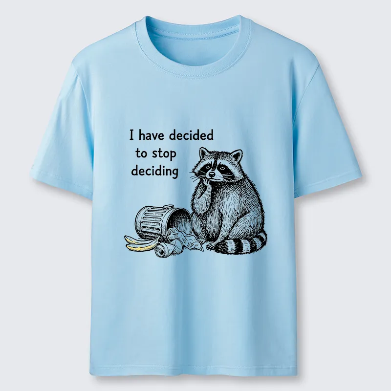 Magmoo Raccoon Stops Making Choices Classic T-Shirt