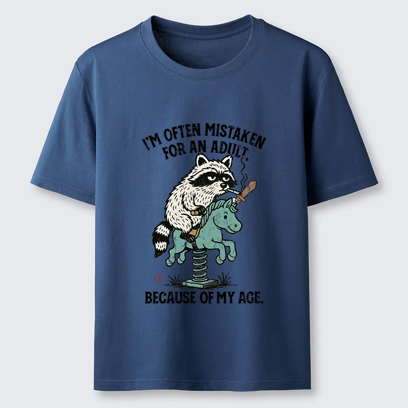 Magmoo funny Raccoon and Horse meme Classic T-Shirt